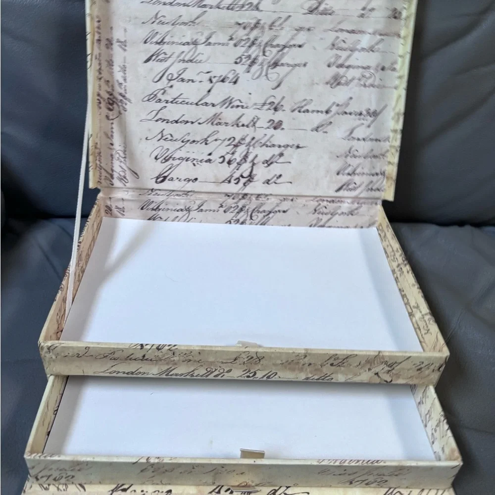 Stationery empty decor box